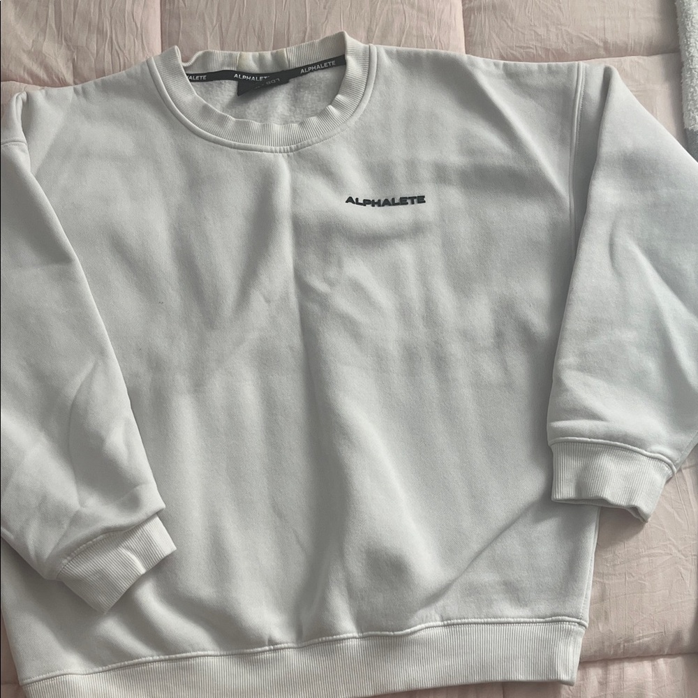 Alphalete White Sweater